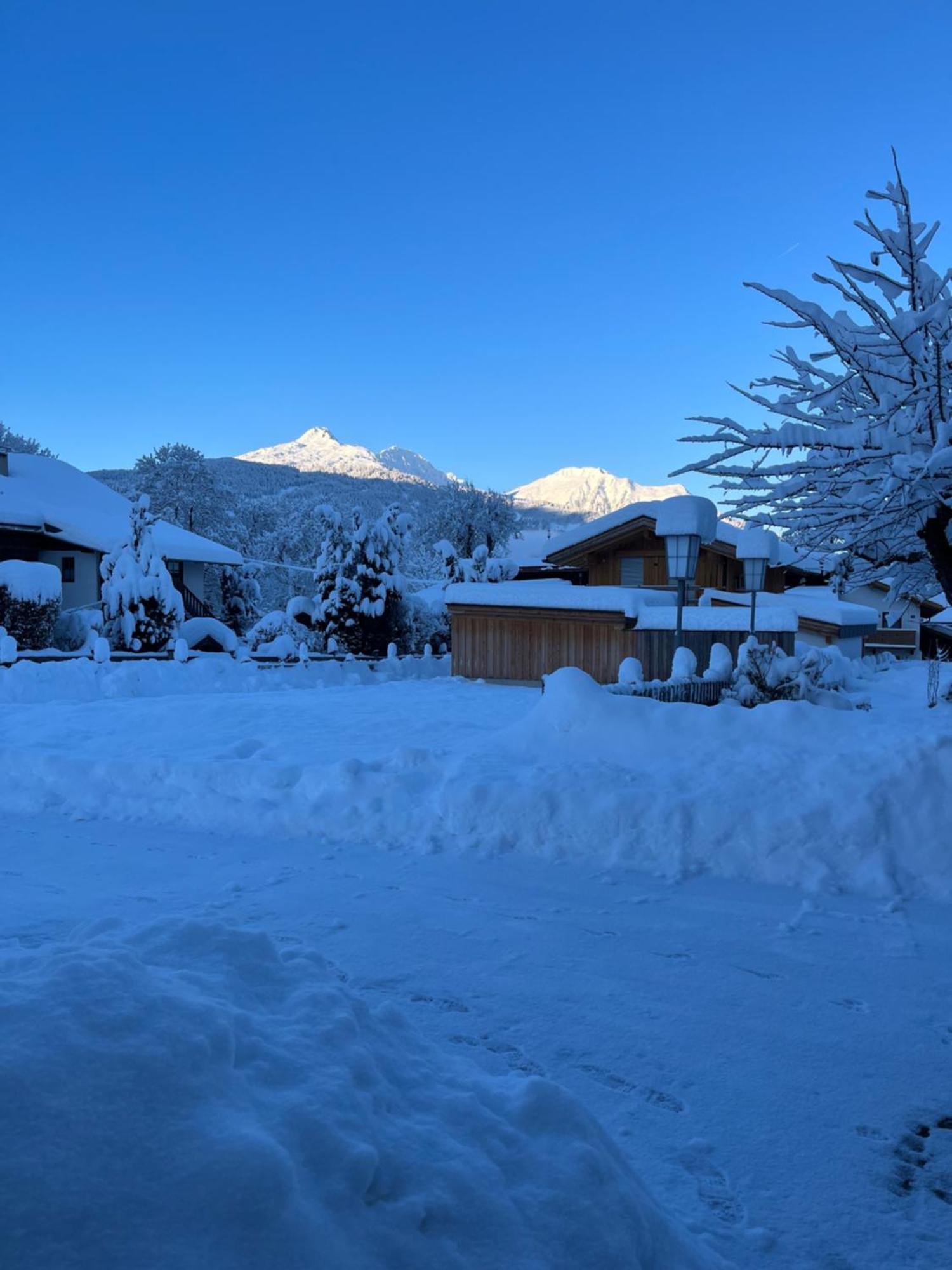 Apartamento Haus Alpenblume Ehrwald Exterior foto
